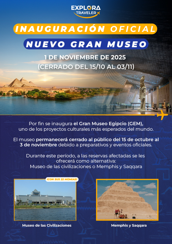 Cierre temporal Gran Museo