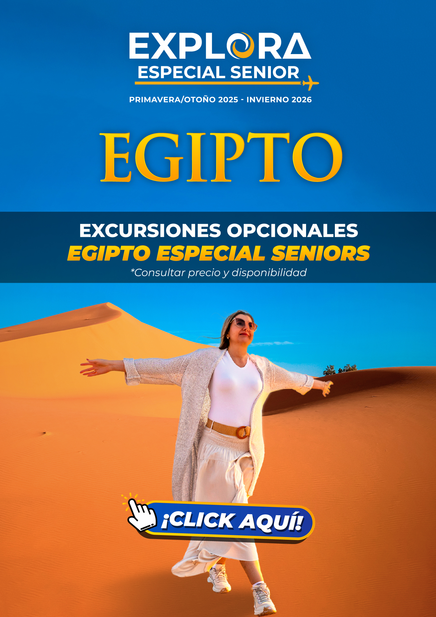 Visitas Opcionales Egipto SENIORs