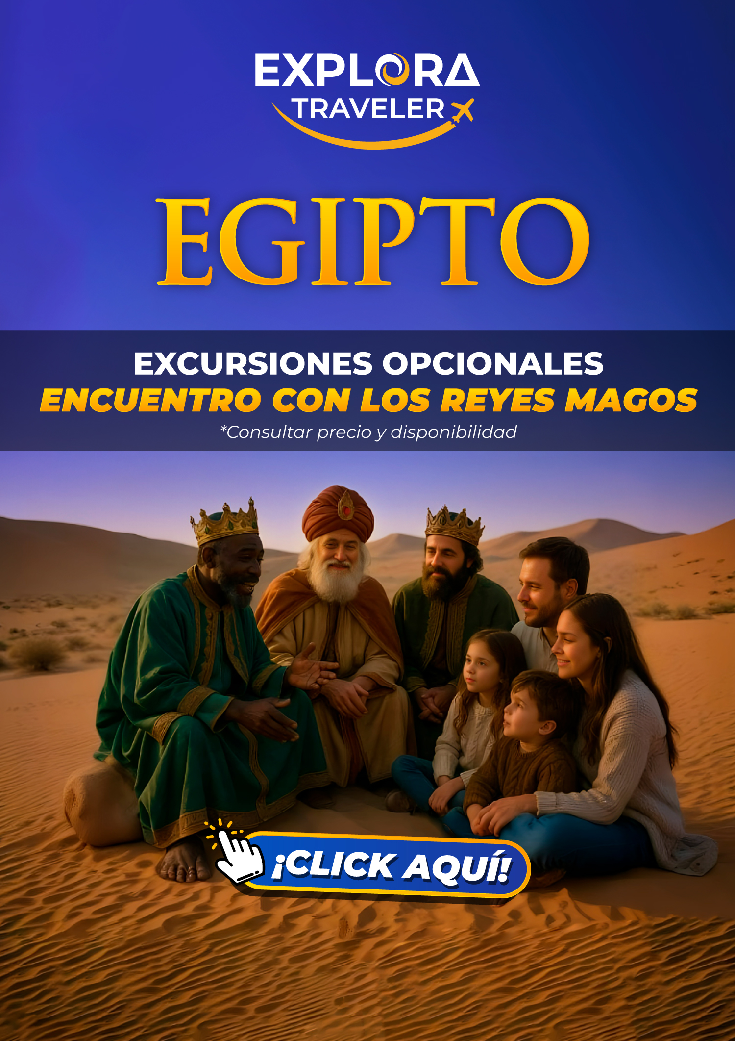 Visitas Opcionales Egipto Encuentro con los Reyes Magos