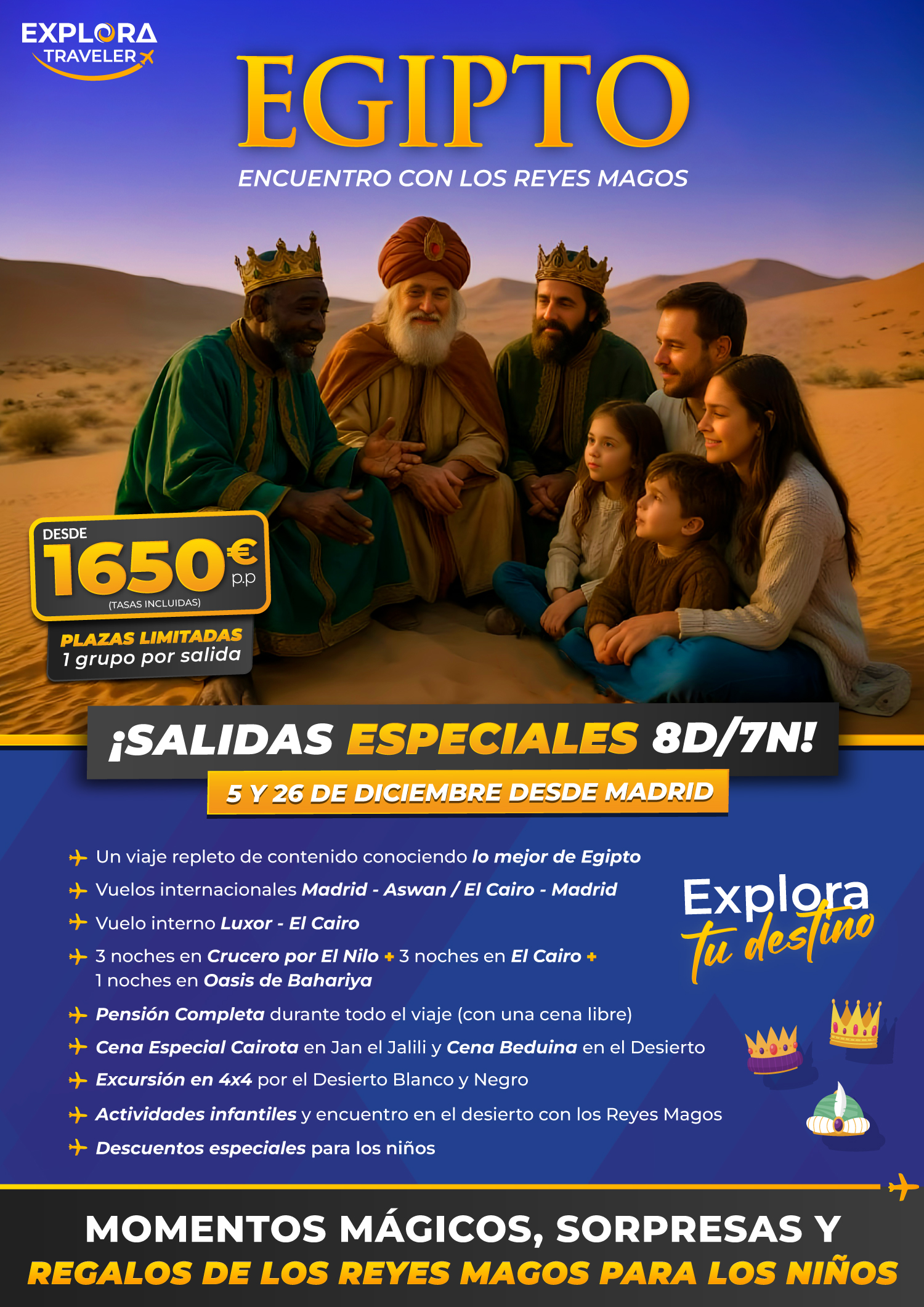 Encuentro con los Reyes Magos - EGIPTO