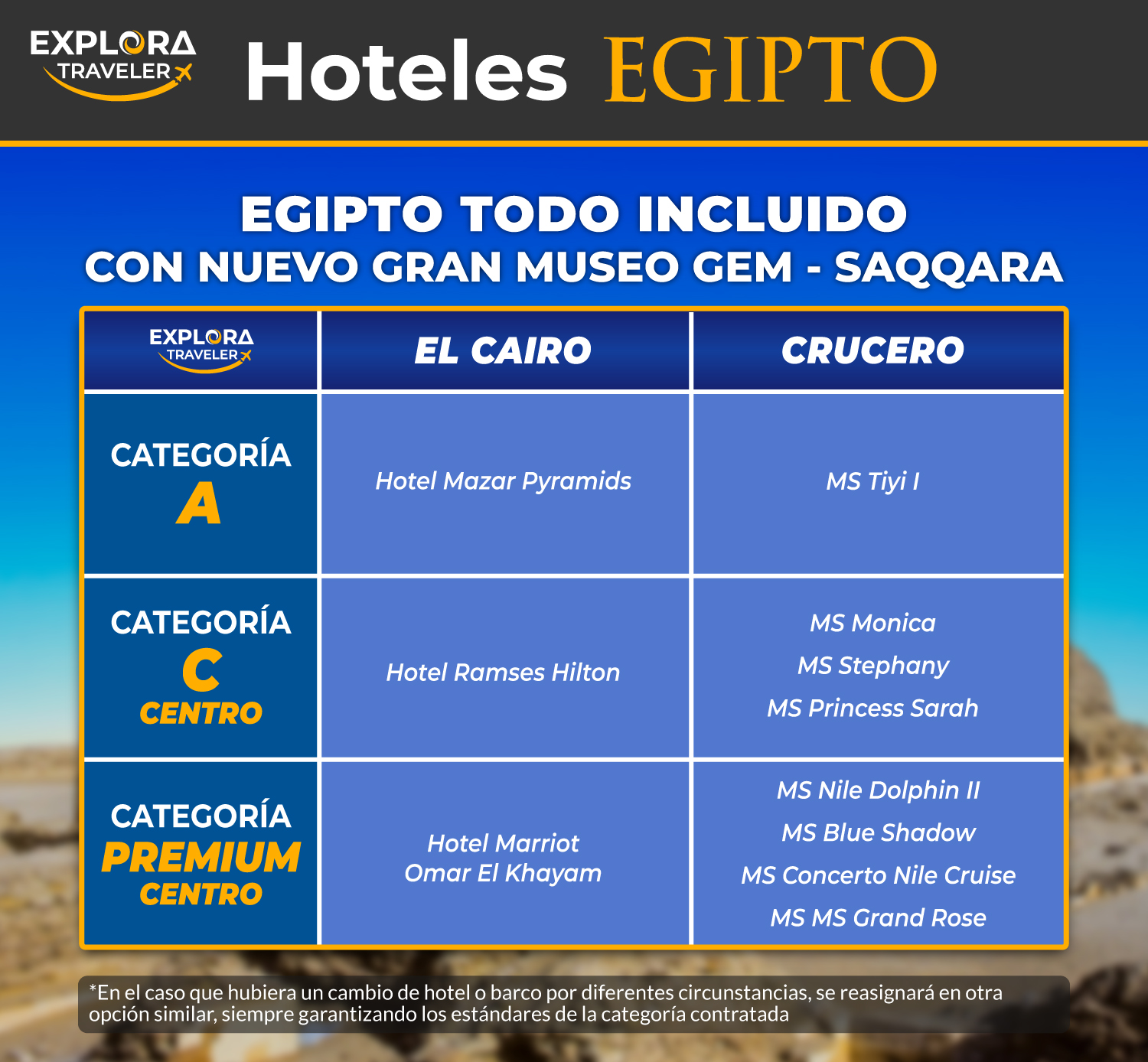 CATEGORIAS PRE BLACK FRIDAY - Leyendas del Nilo