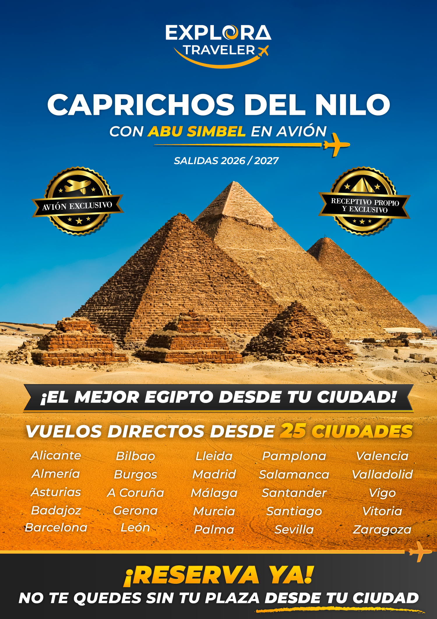 Caprichos desde 25 ciudades 2026 - PDF AGENCIA
