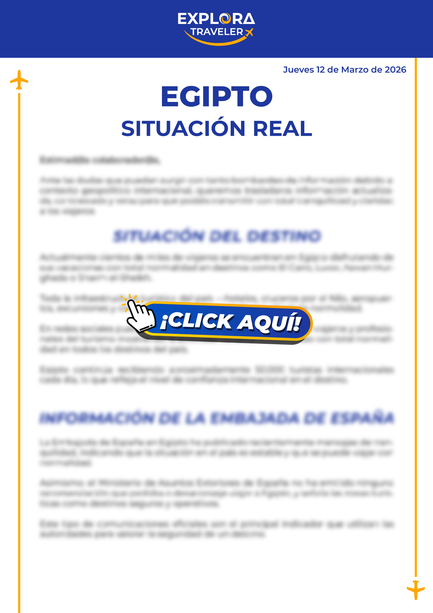 SITUACIÓN REAL EGIPTO 12-03