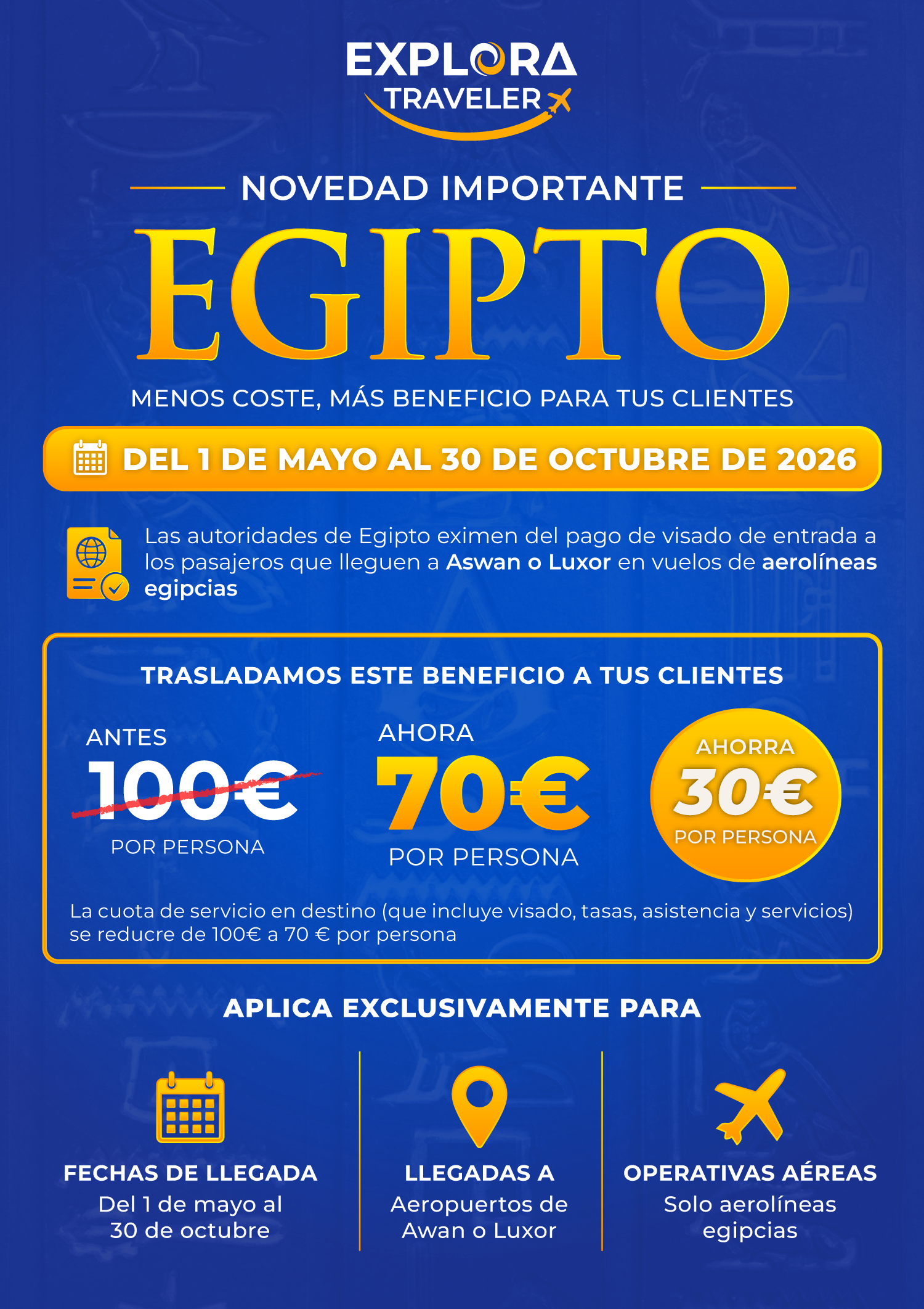 Visado Egipto