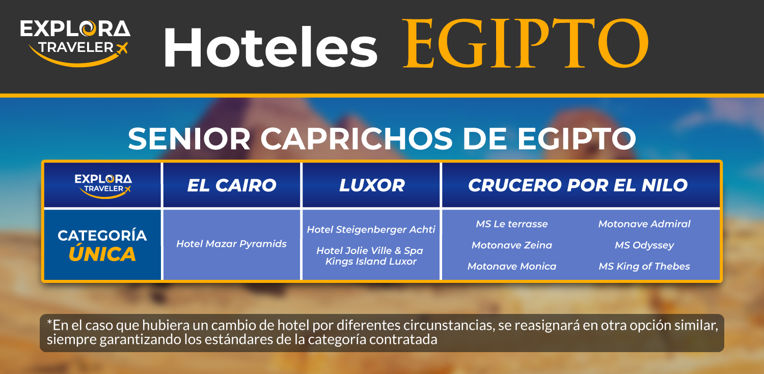 Senior Caprichos de Egipto
