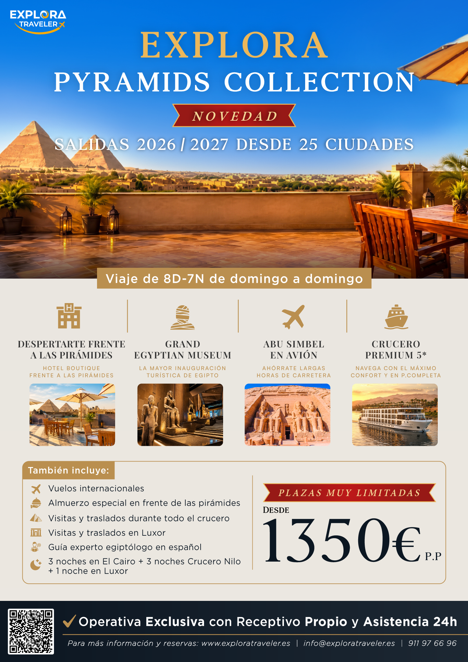 EXPLORA PYRAMIDS COLLECTION - 25 CIUDADES