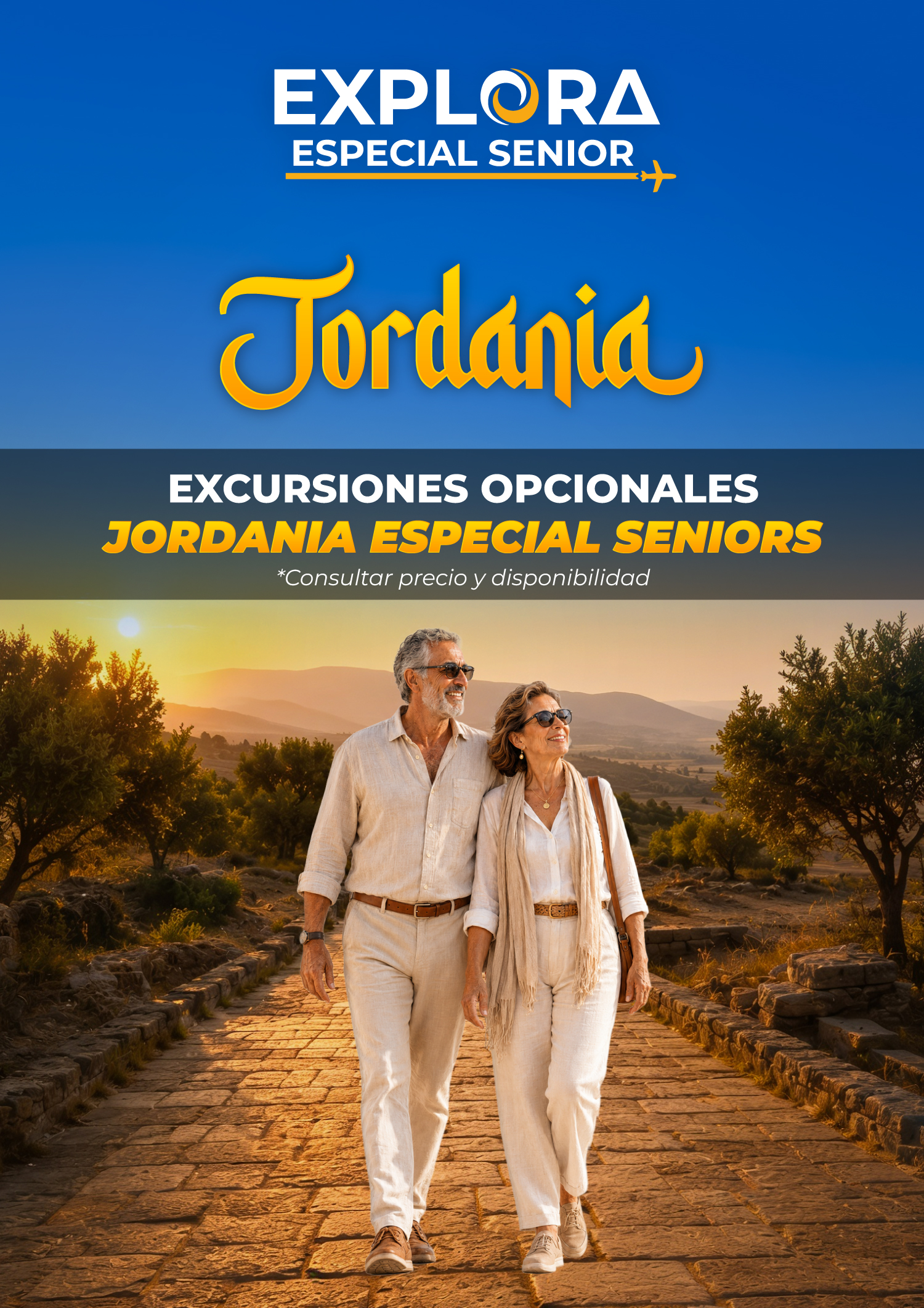 Visitas Opcionales Jordania SENIORs